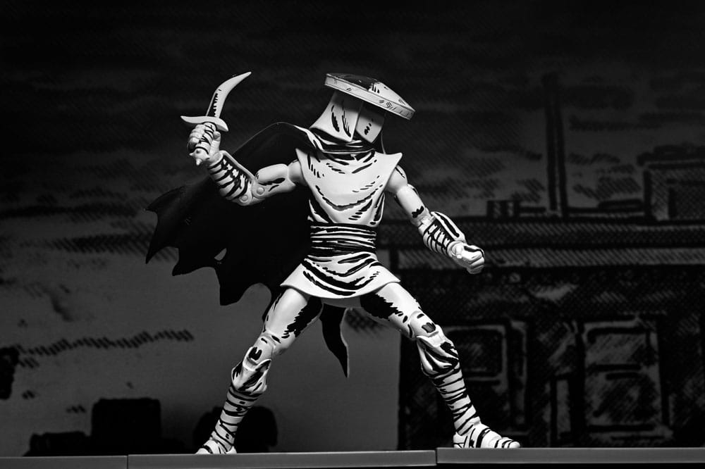 Teenage Mutant Ninja Turtles Actionfigur Elite Foot Ninja Guard Black & White 18 cm Image 7