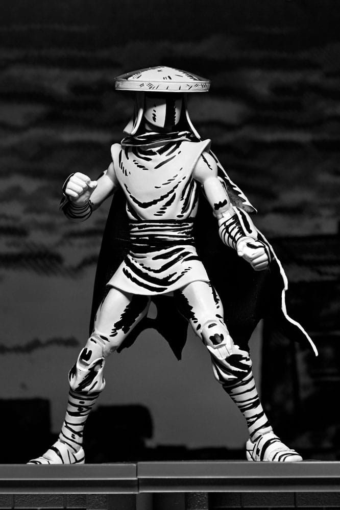 Teenage Mutant Ninja Turtles Actionfigur Elite Foot Ninja Guard Black & White 18 cm Image 8