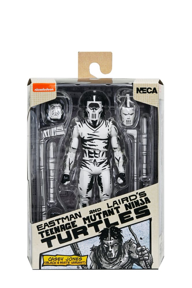 Teenage Mutant Ninja Turtles Actionfigur Casey Jones Black & White 18 cm Image 3