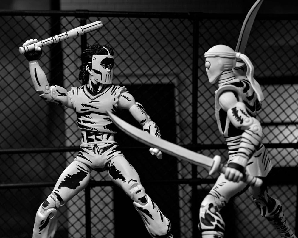 Teenage Mutant Ninja Turtles Actionfigur Casey Jones Black & White 18 cm Image 5