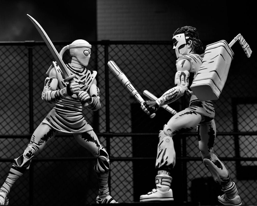 Teenage Mutant Ninja Turtles Actionfigur Casey Jones Black & White 18 cm Image 7