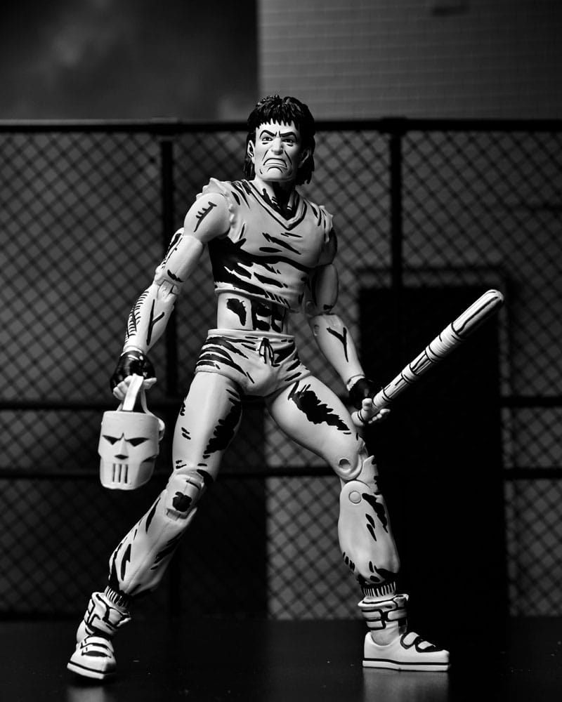 Teenage Mutant Ninja Turtles Actionfigur Casey Jones Black & White 18 cm Image 9