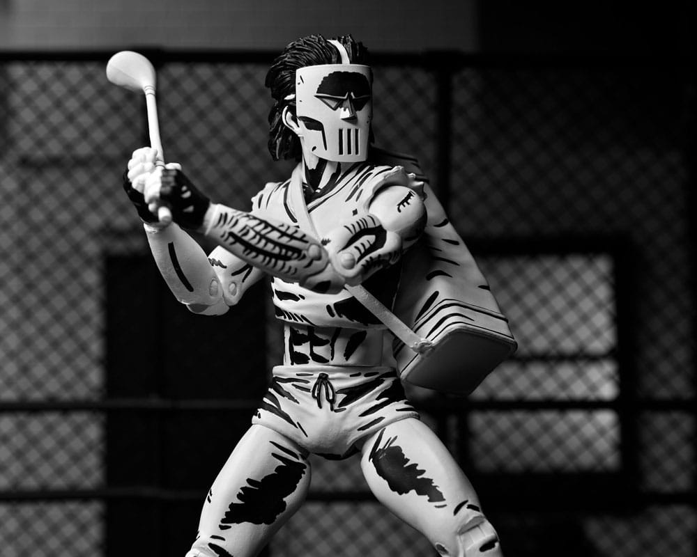 Teenage Mutant Ninja Turtles Actionfigur Casey Jones Black & White 18 cm Image 12