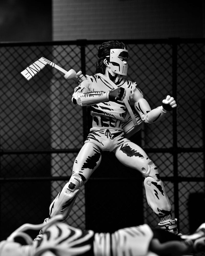 Teenage Mutant Ninja Turtles Actionfigur Casey Jones Black & White 18 cm Image 14