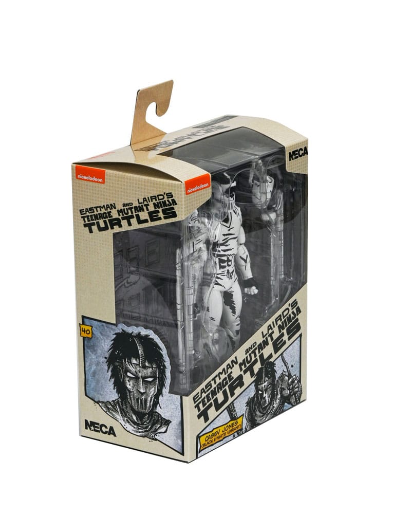 Teenage Mutant Ninja Turtles Actionfigur Casey Jones Black & White 18 cm Image 16