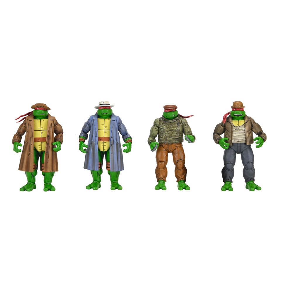 Teenage Mutant Ninja Turtles Actionfiguren 4er Pack Gangster Turtles 18 cm Image 1