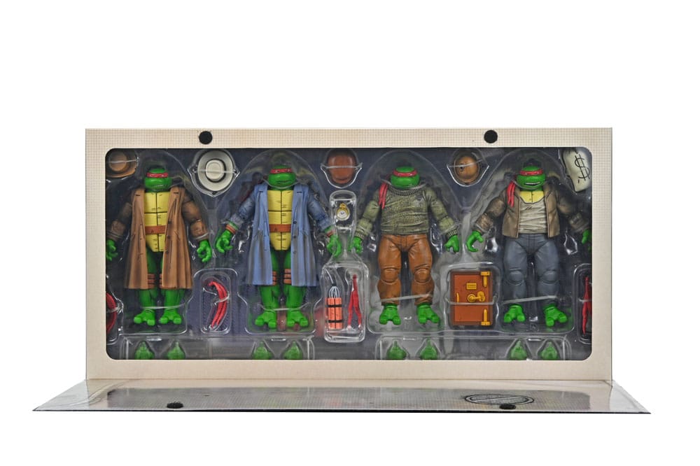 Teenage Mutant Ninja Turtles Actionfiguren 4er Pack Gangster Turtles 18 cm Image 3