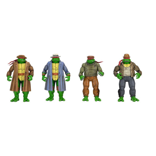 Teenage Mutant Ninja Turtles Actionfiguren 4er Pack Gangster Turtles 18 cm Image 1