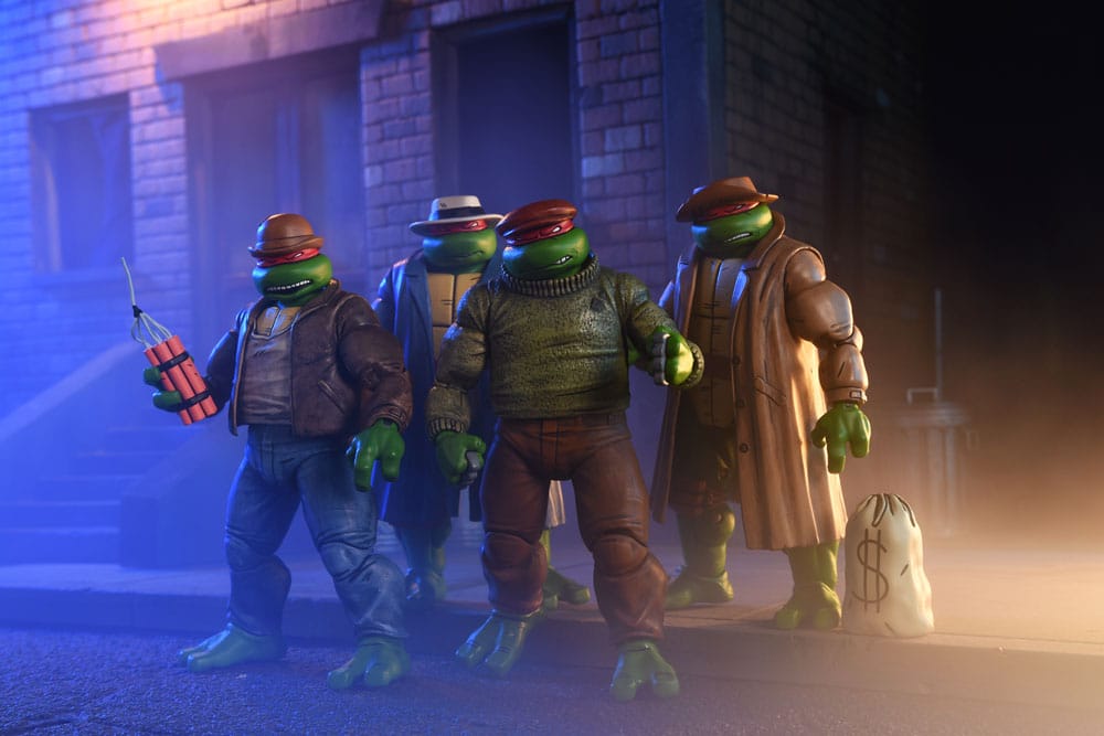 Teenage Mutant Ninja Turtles Actionfiguren 4er Pack Gangster Turtles 18 cm Image 7