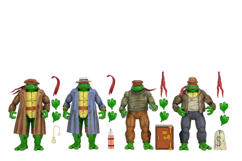 Teenage Mutant Ninja Turtles Actionfiguren 4er Pack Gangster Turtles 18 cm Image 20