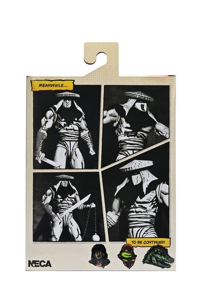 Teenage Mutant Ninja Turtles Actionfigur Foot Assassin Black and White 18 cm Image 3