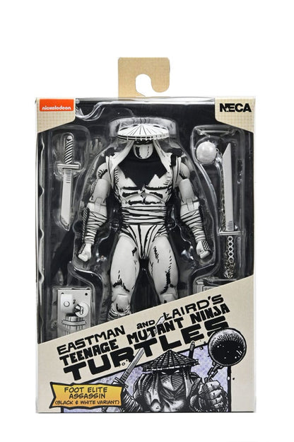 Teenage Mutant Ninja Turtles Actionfigur Foot Assassin Black and White 18 cm Image 10