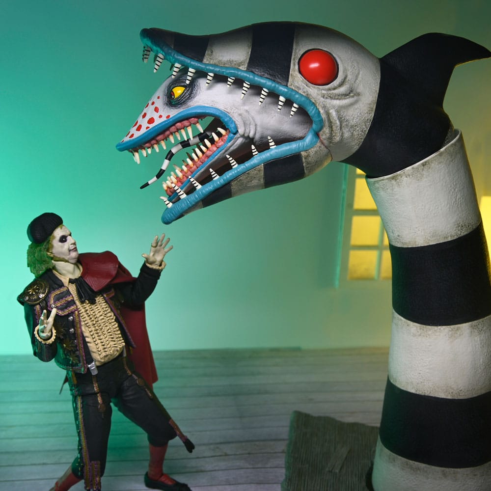 Beetlejuice Beetlejuice Actionfigur 2er Pack Ultimate "Matador" Beetlejuice and Sandworm 18 cm Image 10