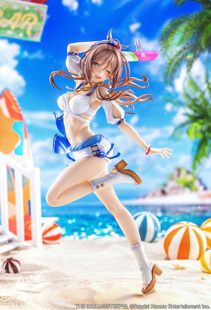 The Idolmaster Gakuen PVC Figur 1/7 Himesaki Rinami Kimi to Semi Blue Ver. With Bonus 27 cm Image 13