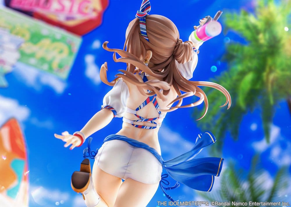 The Idolmaster Gakuen PVC Figur 1/7 Himesaki Rinami Kimi to Semi Blue Ver. With Bonus 27 cm Image 20