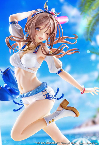 The Idolmaster Gakuen PVC Figur 1/7 Himesaki Rinami Kimi to Semi Blue Ver. 27 cm Image 4