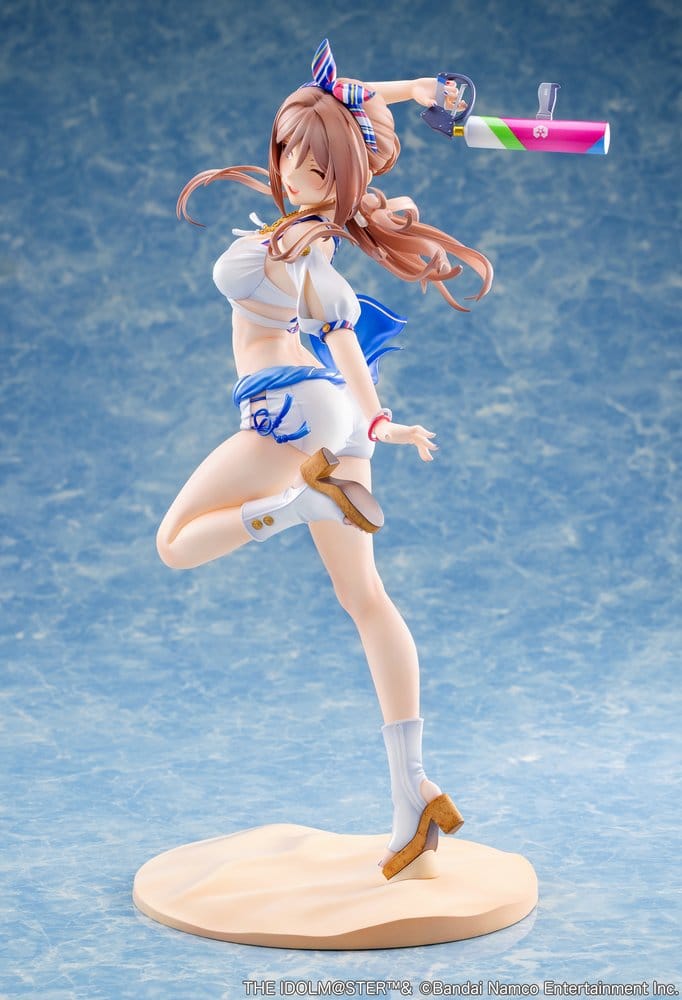 The Idolmaster Gakuen PVC Figur 1/7 Himesaki Rinami Kimi to Semi Blue Ver. 27 cm Image 6