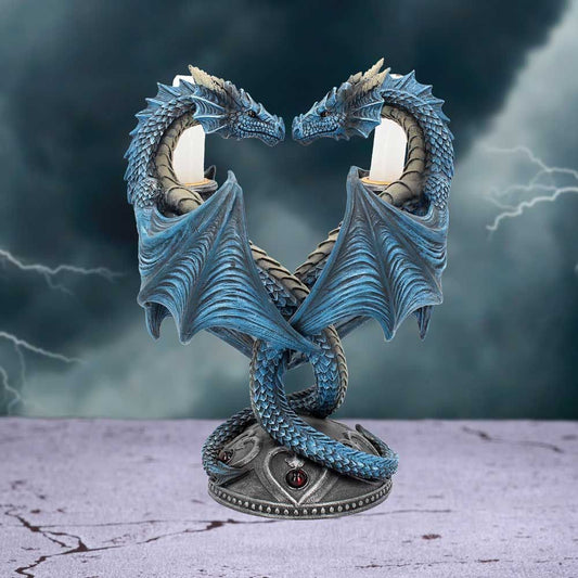 Anne Stokes Kerzenständer Dragon Heart 23 cm Image 2