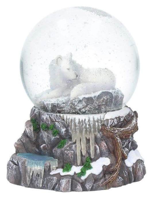 Lisa Parker Schneekugel Guardian of the North 11 cm Image 1