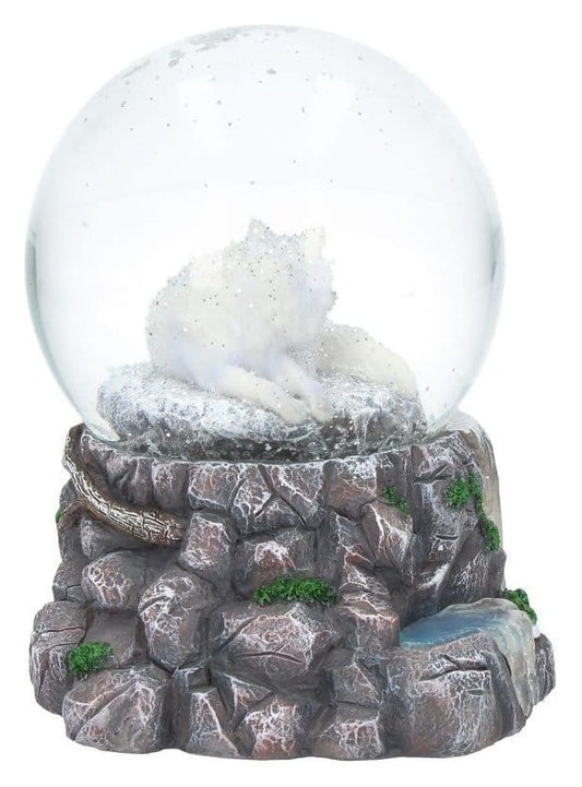 Lisa Parker Schneekugel Guardian of the North 11 cm Image 2