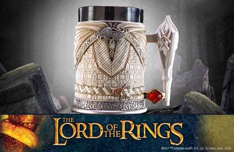 Herr der Ringe Krug Gandalf the White 15 cm Image 4