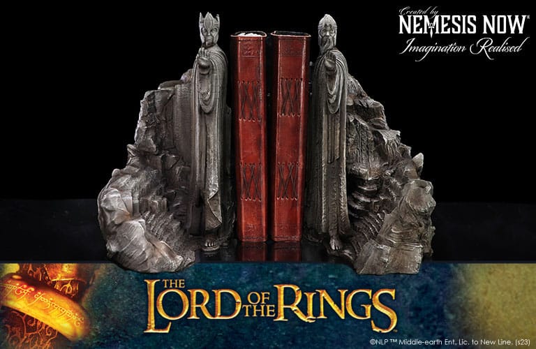 Herr der Ringe Buchstützen Gates of Argonath 19 cm Image 4