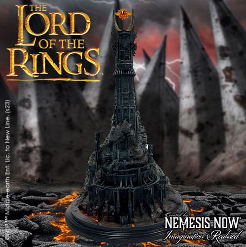 Herr der Ringe Statue mit Räuchereinsatz Barad Dur 26 cm Image 3