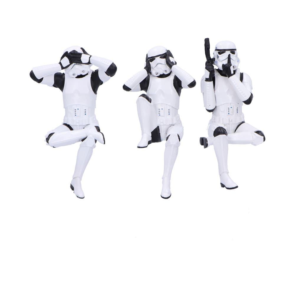 Stormtrooper Figuren Three Wise Sitting Stormtroopers 11 cm Image 1