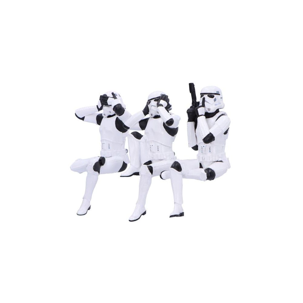 Stormtrooper Figuren Three Wise Sitting Stormtroopers 11 cm Image 2