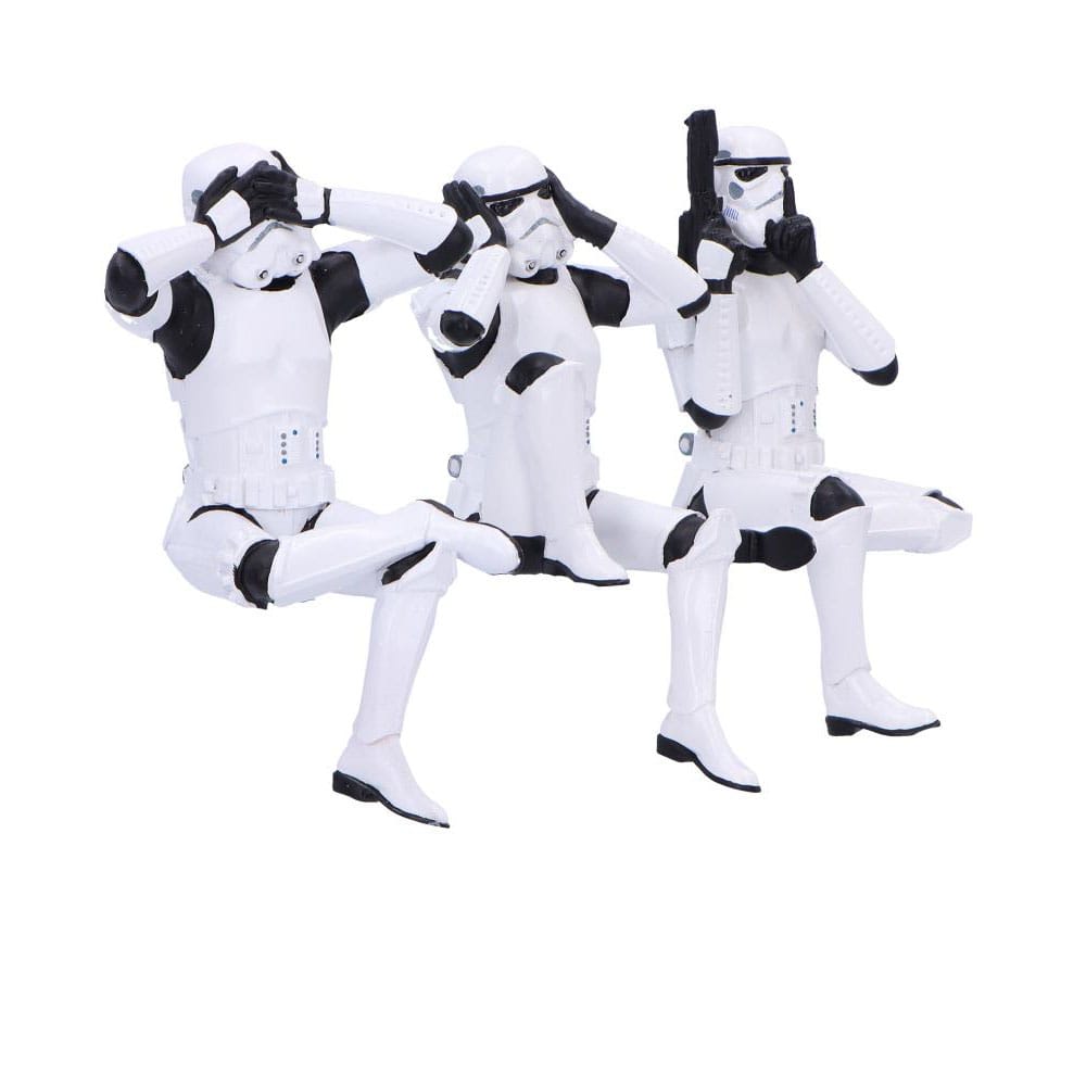Stormtrooper Figuren Three Wise Sitting Stormtroopers 11 cm Image 4