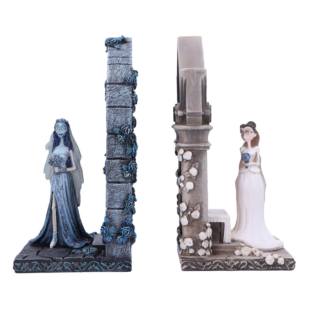 Corpse Bride Emily und Victorial Buchstützen 19 cm Image 1