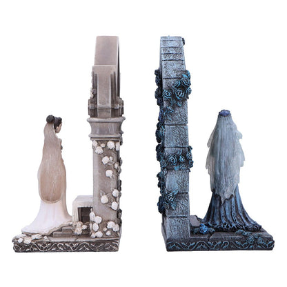Corpse Bride Emily und Victorial Buchstützen 19 cm Image 3