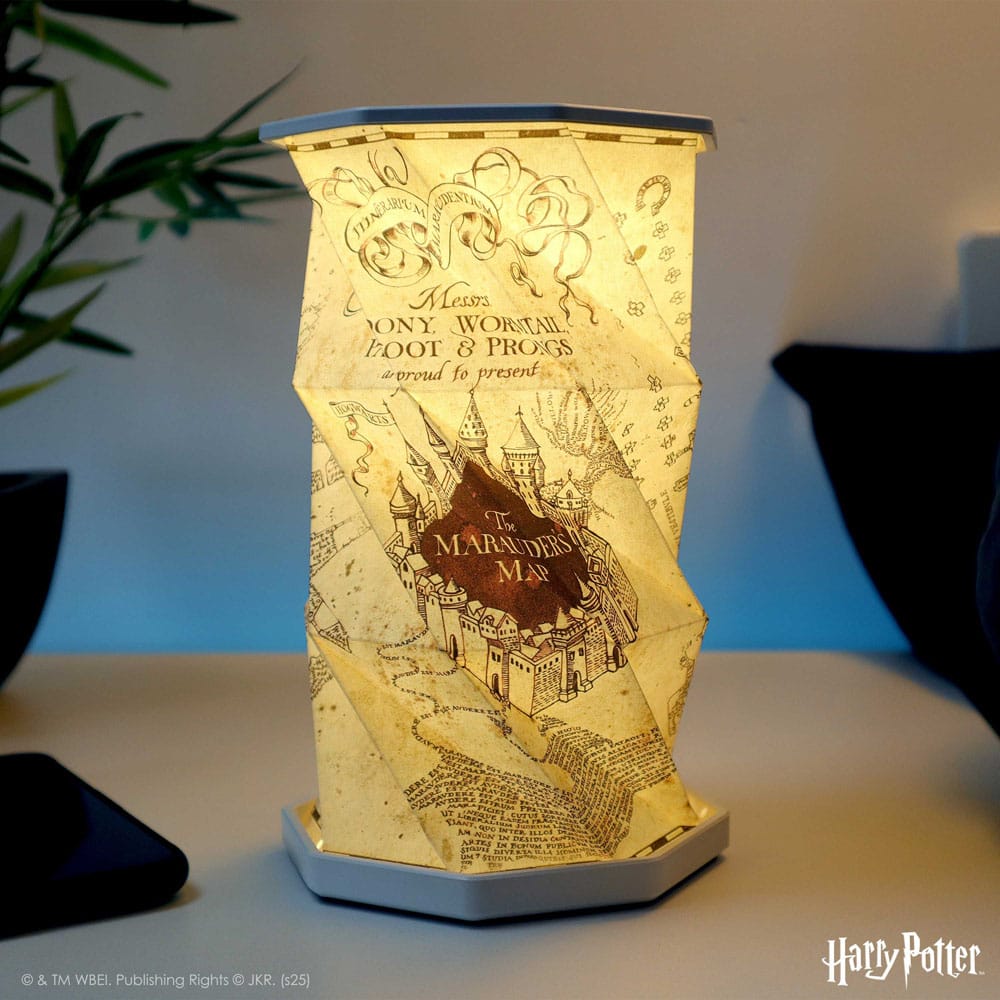 Harry Potter faltbare Lampe Marauders Map 15 cm Image 8