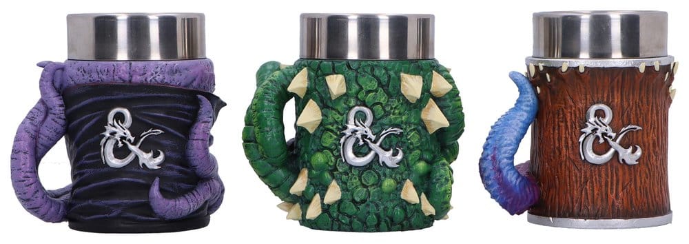 Dungeons & Dragons 3er Set Mini-Krüge Mini Monster 9 cm Image 3