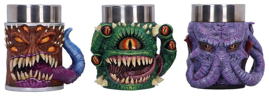 Dungeons & Dragons 3er Set Mini-Krüge Mini Monster 9 cm Image 1