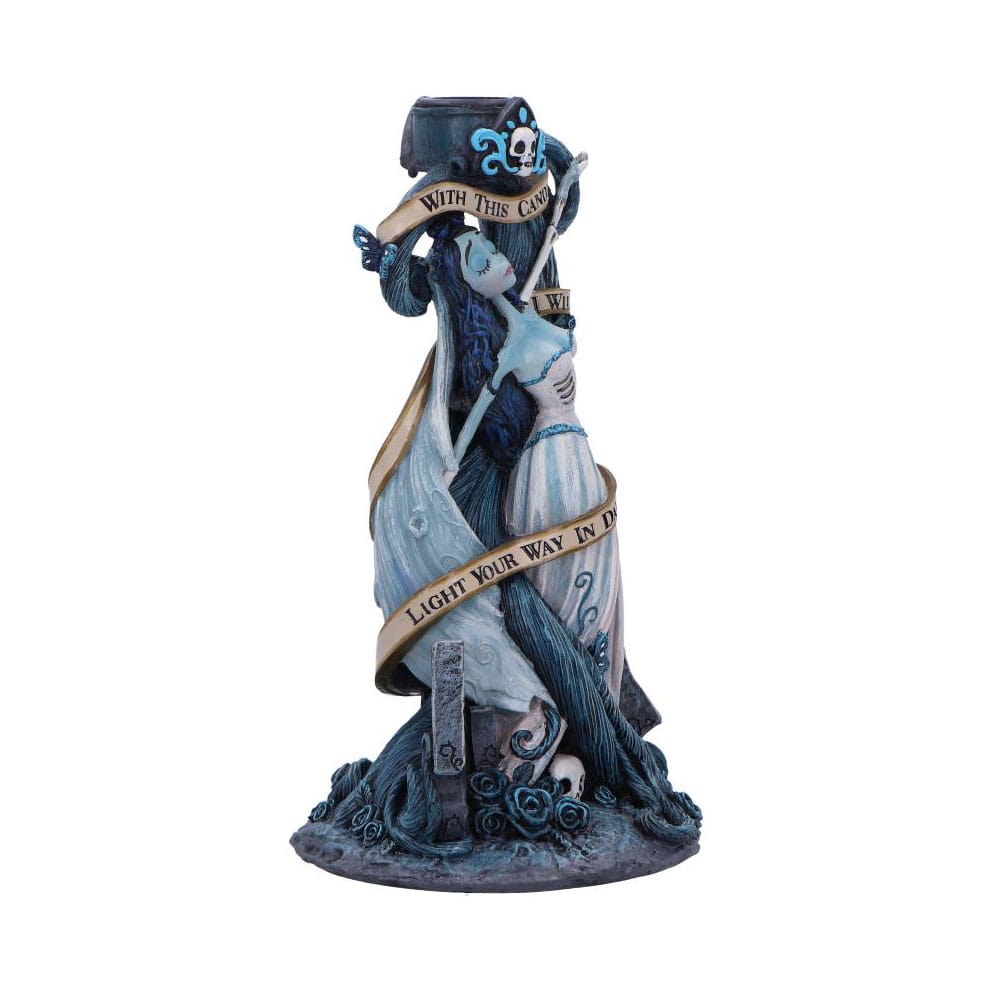 Corpse Bride - Hochzeit mit einer Leiche Kerzenständer With This Candle Vow 19 cm Image 4