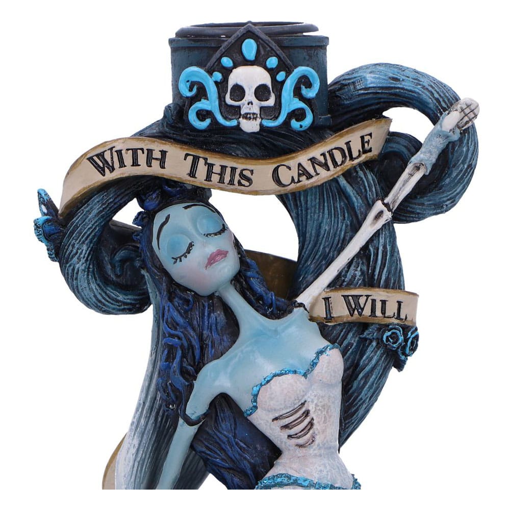 Corpse Bride - Hochzeit mit einer Leiche Kerzenständer With This Candle Vow 19 cm Image 5