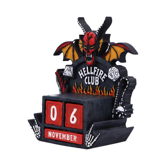 Stranger Things Ewiger Kalender Hellfire Club 15 cm Image 2