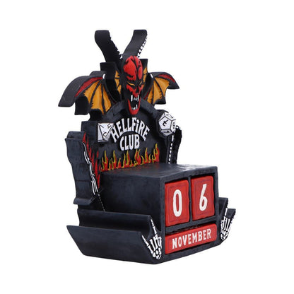 Stranger Things Ewiger Kalender Hellfire Club 15 cm Image 4