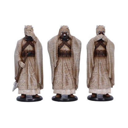 Original Stormtrooper Statue Three Wise Tusken Raiders 14 cm Image 1
