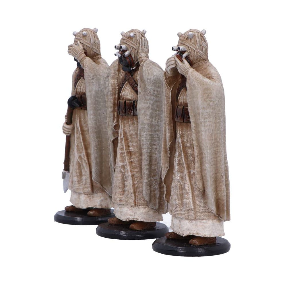 Original Stormtrooper Statue Three Wise Tusken Raiders 14 cm Image 2