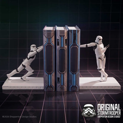 Original Stormtrooper Buchstützen Working Hard Hardly Working 19 cm Image 7