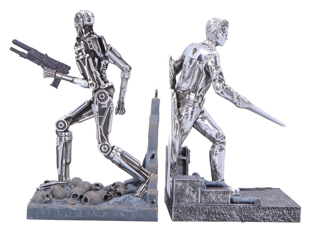 Terminator 2 Buchstützen T-1000 vs T-800 19 cm Image 3