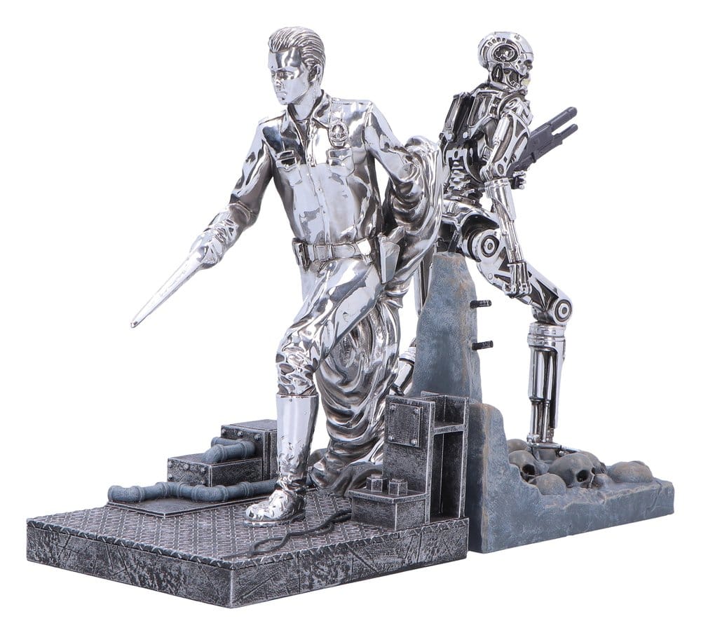 Terminator 2 Buchstützen T-1000 vs T-800 19 cm Image 4