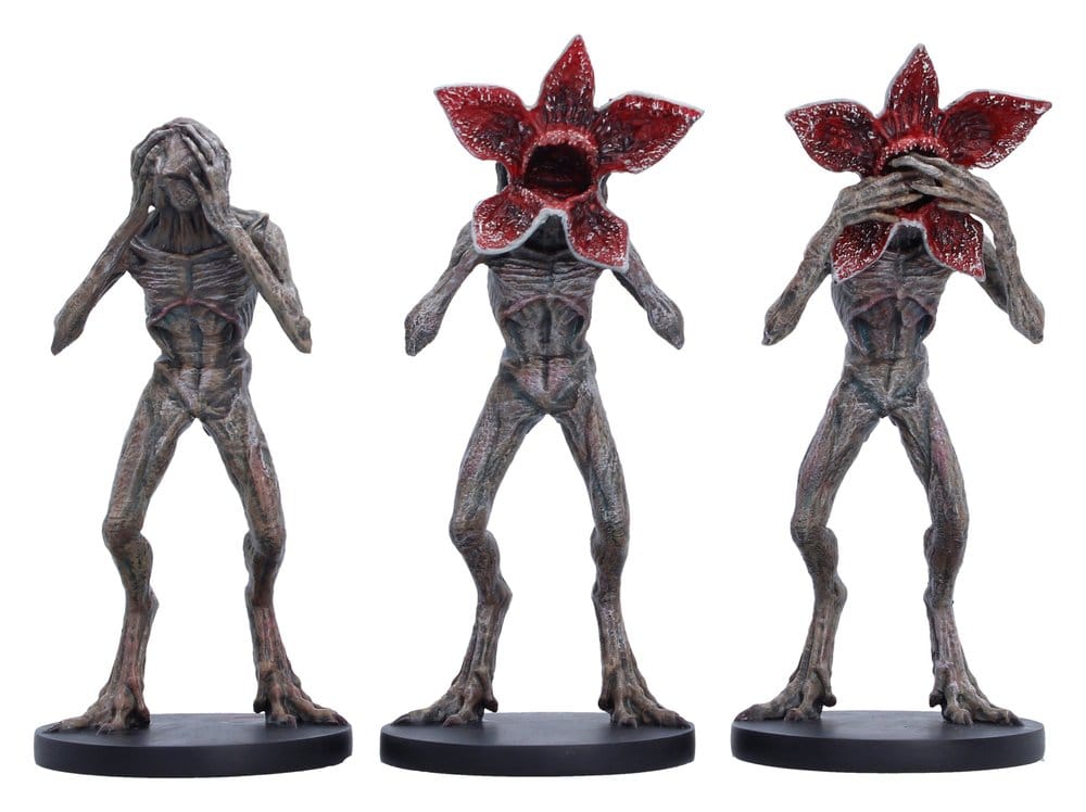 Stranger Things Figur Three Wise Demogorgons 16 cm Image 1