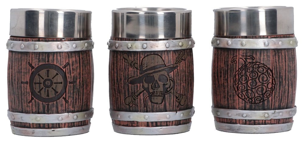 One Piece Schnapsgläser-Set Barrel 8 cm Image 1
