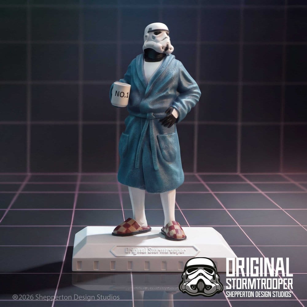Original Stormtrooper Figur Off Duty 18 cm Image 5
