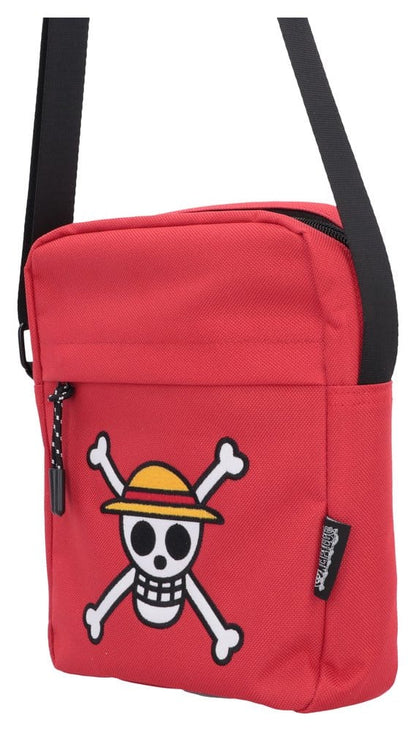One Piece Umhängetasche Luffy Jolly Roger (Red) 23 cm Image 2