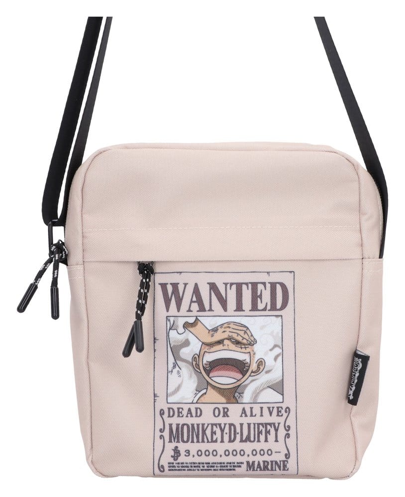 One Piece Umhängetasche Luffy Wanted Poster 23 cm Image 1