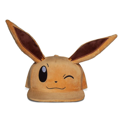 Pokemon Snapback Cap Winking Evoli Image 1
